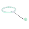 Massage-Hula-Hoop-Reifen HMS HHW06 mit Gewicht und Theke grün Massage-Hula-Hoop-Reifen HMS HHW06 mit Gewicht und Theke grün