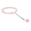 Massage-Hula-Hoop-Reifen mit Gewicht und Zähler HMS HHW06, rosa 