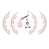 Massage-Hula-Hoop-Reifen mit Gewicht und Zähler HMS HHW06, rosa 