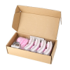 Massage-Hula-Hoop-Reifen mit Gewicht und Zähler HMS HHW06, rosa 
