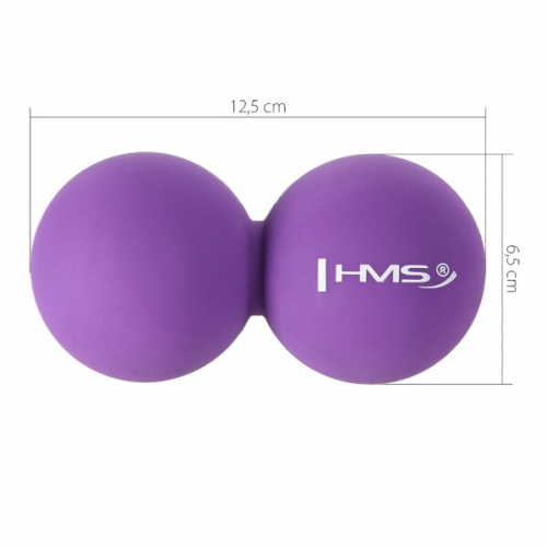 Doppelter Massageball HMS BLC02 Lacrosse Ball, lila Doppelter Massageball HMS BLC02 Lacrosse Ball, lila