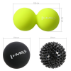 HMS Set mit Massagebällen BLS01 - Lacrosse Ball HMS Set mit Massagebällen BLS01 - Lacrosse Ball