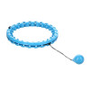 Massage-Hula-Hoop-Reifen Home mit Gewicht FH01, blau Massage-Hula-Hoop-Reifen Home mit Gewicht FH01, blau