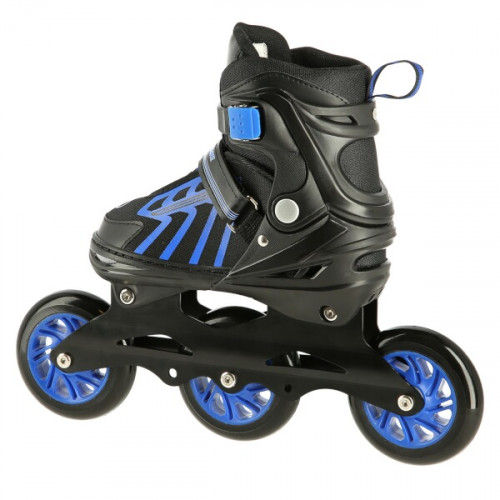 NA18812 Kinder-Rollschuhe NILS EXTREME, blau, groß. M(34-38) M(34-38) NA18812 Kinder-Rollschuhe NILS EXTREME, blau, groß. M(34-38) M(34-38)