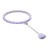 Massage-Hula-Hoop mit Gewichten und Zähler HMS HHM14, lila Massage-Hula-Hoop mit Gewichten und Zähler HMS HHM14, lila