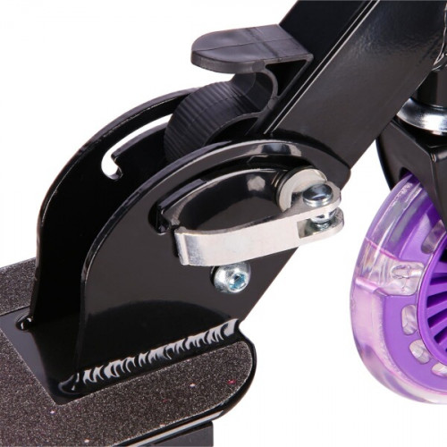 HMS Klapproller für Kinder NILS Extreme HD025 LED, lila HMS Klapproller für Kinder NILS Extreme HD025 LED, lila