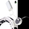 HMS Hula-Hoop-Massageset HHM16 mit Gewicht, Magneten und Theke und Schlankheitsgürtel BR163 