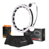 HMS Hula-Hoop-Massageset HHM16 mit Gewicht, Magneten und Theke und Schlankheitsgürtel BR163 