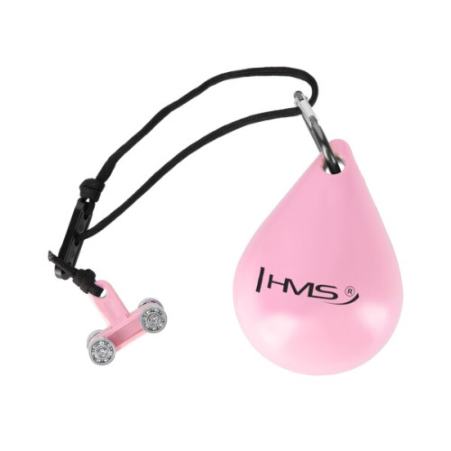 HMS Sada masážní hula hoop HHW02 se závažím a zeštíhlujícího pásu BR163 růžová HMS Sada masážní hula hoop HHW02 se závažím a zeštíhlujícího pásu BR163 růžová