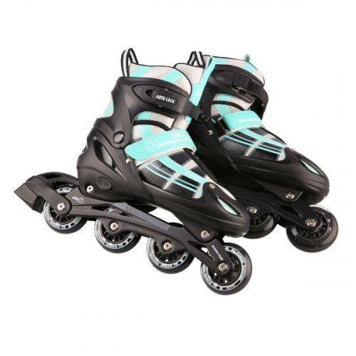 HMS Skates NILS Extreme NH18366A 2in1, schwarz-grün HMS Skates NILS Extreme NH18366A 2in1, schwarz-grün