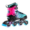 HMS Inlineskates NILS Extreme NH18192A 4-in-1, schwarz-lila S(29-33) 