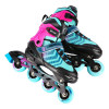 HMS Inlineskates NILS Extreme NH18192A 4-in-1, schwarz-lila S(29-33) 