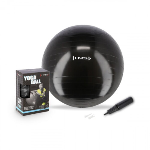 HMS Fitball YB01N, schwarz, 75 cm HMS Fitball YB01N, schwarz, 75 cm