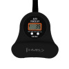 HMS Set aus Hula-Hoop-Massage HHM13 mit Gewicht, Magneten und Theke und Schlankheitsgürtel BR163 schwarz HMS Set aus Hula-Hoop-Massage HHM13 mit Gewicht, Magneten und Theke und Schlankheitsgürtel BR163 schwarz