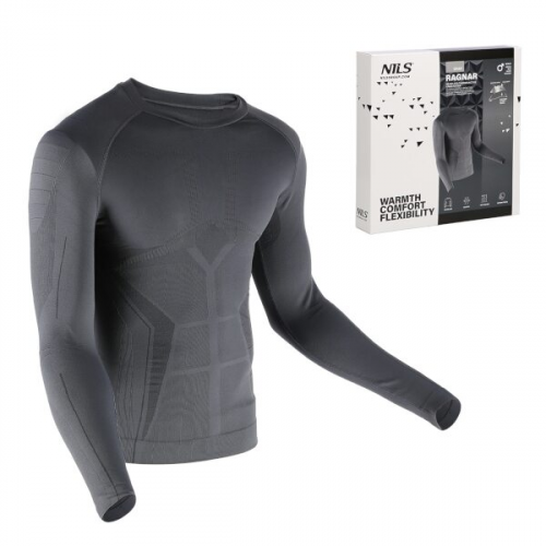 HMS Herren Thermo T-Shirt – NILS Ragnar BTK0060 grau 2XL/3XL HMS Herren Thermo T-Shirt – NILS Ragnar BTK0060 grau 2XL/3XL