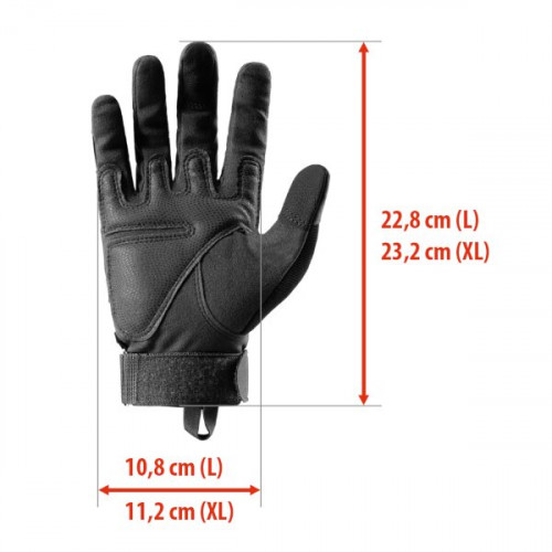 HMS Taktische Handschuhe NILS Camp NC1798, schwarz HMS Taktische Handschuhe NILS Camp NC1798, schwarz