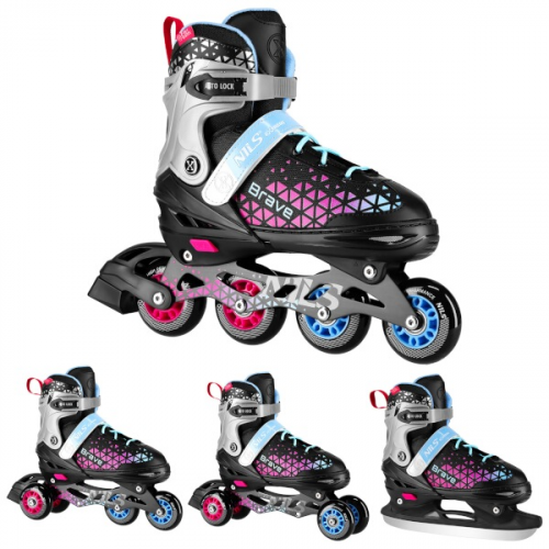 HMS Inliner NILS Extreme NH18190A 4in1 Brave Pink L(39-43) HMS Inliner NILS Extreme NH18190A 4in1 Brave Pink L(39-43)