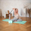 HMS Menthol Yoga-Set – Matte YM10, Yoga-Block KJ02 und Gurt SJ01 