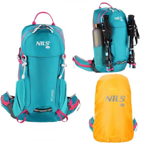 HMS Touristenrucksack NILS Camp NC1950 Caver türkis 18L HMS Touristenrucksack NILS Camp NC1950 Caver türkis 18L