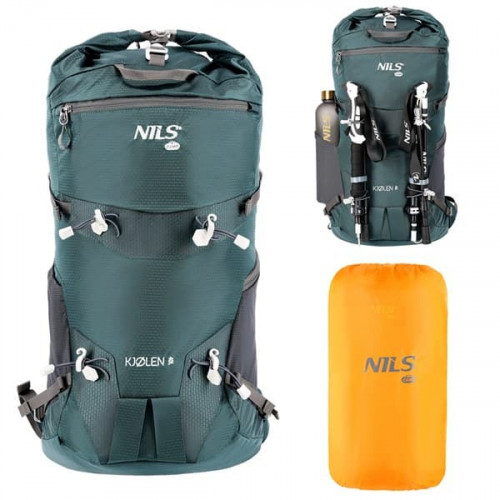 HMS Touristenrucksack NILS Camp NC1938 Kjolen grün 40L HMS Touristenrucksack NILS Camp NC1938 Kjolen grün 40L