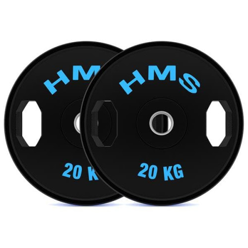 HMS Olympia Hantelscheiben-Set gummiert, TOG20 2 x 20 kg HMS Olympia Hantelscheiben-Set gummiert, TOG20 2 x 20 kg