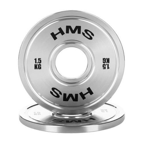 HMS kalibrierte olympische Platte aus Stahl TOS15 1,5 kg 