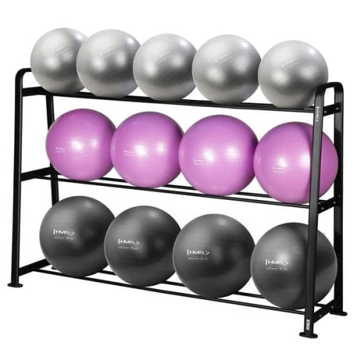 HMS gymnastické fit lopty YB02 sada 13ks so stojanom STR43 HMS gymnastické fit lopty YB02 sada 13ks so stojanom STR43