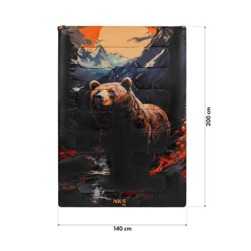 HMS 3-in-1-Schlafsack Nils Camp, Bär HMS 3-in-1-Schlafsack Nils Camp, Bär