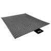 HMS NC2311 Picnic-Decke Nils Camp 200 x 200 cm schwarz-weiss HMS NC2311 Picnic-Decke Nils Camp 200 x 200 cm schwarz-weiss