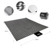 HMS NC2311 Picnic-Decke Nils Camp 200 x 200 cm schwarz-weiss HMS NC2311 Picnic-Decke Nils Camp 200 x 200 cm schwarz-weiss