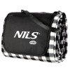 HMS NC2311 Picnic-Decke Nils Camp 200 x 200 cm schwarz-weiss HMS NC2311 Picnic-Decke Nils Camp 200 x 200 cm schwarz-weiss