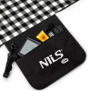HMS NC2311 Picnic-Decke Nils Camp 200 x 200 cm schwarz-weiss HMS NC2311 Picnic-Decke Nils Camp 200 x 200 cm schwarz-weiss
