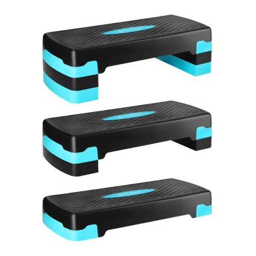 HMS step schodík na aerobik a fittness, modro-čierny HMS step schodík na aerobik a fittness, modro-čierny