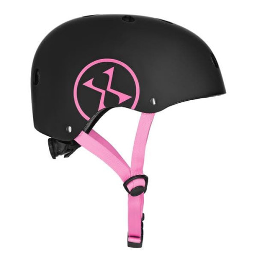 HMS MTW001-1 Helm Nils Extreme schwarz-rosa, XS-L, 48-61 cm HMS MTW001-1 Helm Nils Extreme schwarz-rosa, XS-L, 48-61 cm