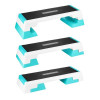 HMS Aerobic-Steppbrett AS007, weiss-mint HMS Aerobic-Steppbrett AS007, weiss-mint