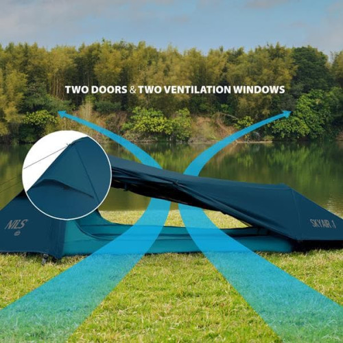 HMS NC2501 Nils Camp Skyair 1 Ultra Light blau HMS NC2501 Nils Camp Skyair 1 Ultra Light blau
