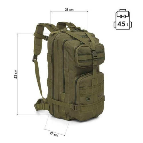 HMS NC3902 Ranger Rucksack 45L Nils Camp grün HMS NC3902 Ranger Rucksack 45L Nils Camp grün