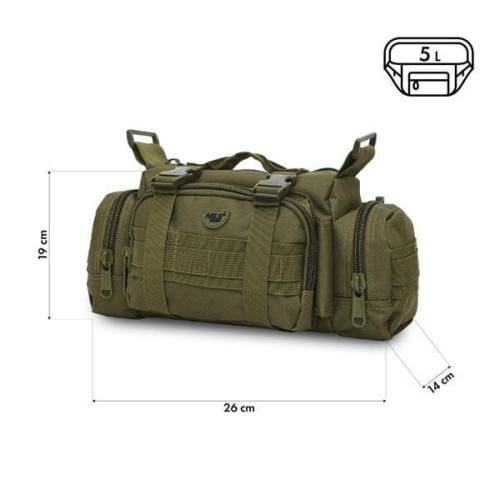 HMS NC3907 Hüfttasche Nils Camp XL grün HMS NC3907 Hüfttasche Nils Camp XL grün