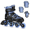 HMS NA0189 LED-Rollerbladeset mit Schutzpolstern Moonbeam Nils Extreme blue HMS NA0189 LED-Rollerbladeset mit Schutzpolstern Moonbeam Nils Extreme blue