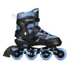 HMS NA0189 LED-Rollerbladeset mit Schutzpolstern Moonbeam Nils Extreme blue HMS NA0189 LED-Rollerbladeset mit Schutzpolstern Moonbeam Nils Extreme blue