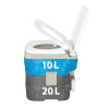 HMS NC0025 Tragbare Touristische Toilette 20L Nils Camp HMS NC0025 Tragbare Touristische Toilette 20L Nils Camp