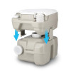 HMS NC0025 Tragbare Touristische Toilette 20L Nils Camp HMS NC0025 Tragbare Touristische Toilette 20L Nils Camp