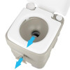 HMS NC0023 Tragbare Touristentoilette 24L Nils Camp HMS NC0023 Tragbare Touristentoilette 24L Nils Camp
