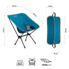 HMS NC3320 Faltstuhl Nils Camp blau HMS NC3320 Faltstuhl Nils Camp blau