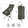 HMS NC3321 Faltstuhl Nils Camp khaki HMS NC3321 Faltstuhl Nils Camp khaki