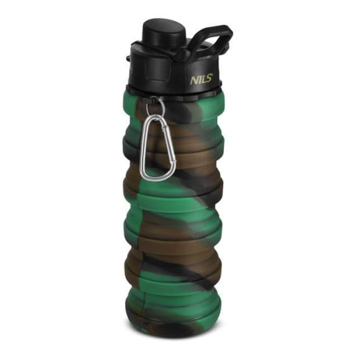 NC4106 silikónová skladacia fľaša na vodu 500 ML NILS CAMP NC4106 silikónová skladacia fľaša na vodu 500 ML NILS CAMP