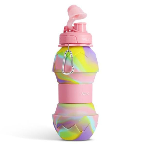 NC4102 silikónová skladacia fľaša na vodu 700 ML NILS CAMP NC4102 silikónová skladacia fľaša na vodu 700 ML NILS CAMP