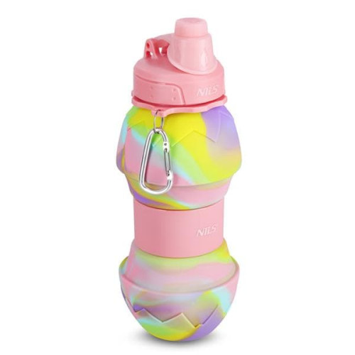 NC4102 silikónová skladacia fľaša na vodu 700 ML NILS CAMP NC4102 silikónová skladacia fľaša na vodu 700 ML NILS CAMP