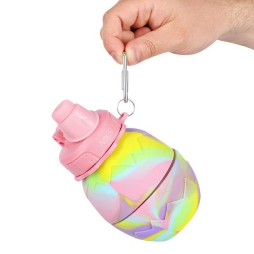 NC4102 silikónová skladacia fľaša na vodu 700 ML NILS CAMP NC4102 silikónová skladacia fľaša na vodu 700 ML NILS CAMP