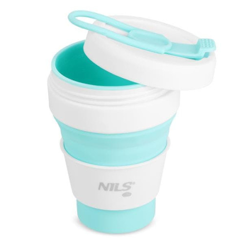 NC4103 silikónový turistický hrnček 355ML NILS CAMP NC4103 silikónový turistický hrnček 355ML NILS CAMP